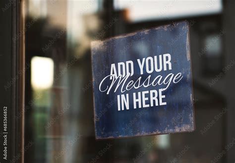 Hanging Sign Mockup Stock Template | Adobe Stock