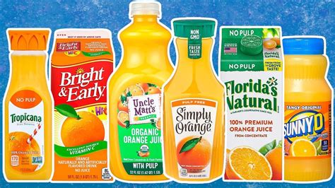 The Best And Worst Orange Juice Brands You'll Find At The Grocery Store