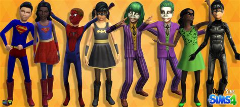 TS4 - Halloween Costumes for Kids - Onyx Sims