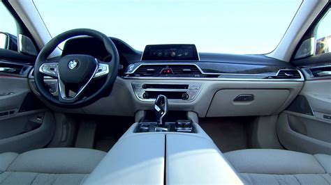 2016 BMW 750Li interior footage - YouTube