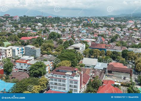 View Over Medan City, Sulawesi, Indonesia Stock Image - Image of ...