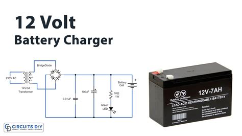 Schematic 12v Battery Charger - Wiring Diagram and Schematics