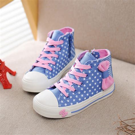 Hot Sale Children Sneakers 2015 Spring Girls Sneakers Polka Dot Kids ...