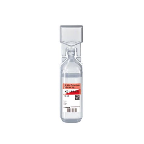 7.45% w/v Potassium Chloride Injection Braun