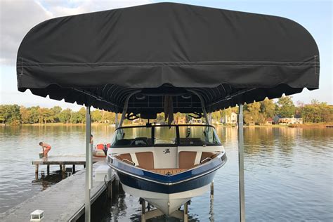 Rush-Co Marine Products | Boat Lift Canopies - The Perfect Fit