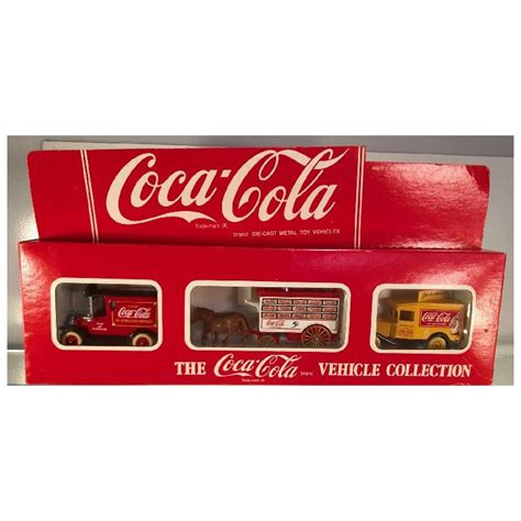 THE COCA COLA VEHICLE COLLECTION - SET OF THREE