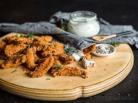 Low-Carb Crumbed Portobello Mushrooms | KetoDiet Blog