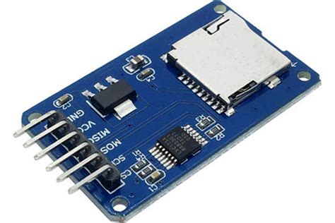 Micro Sd Card Adapter Module Pinout Specifications Datasheet Working ...