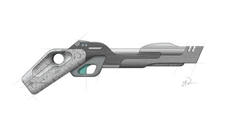 Cyberpunk Weapon Concept001 by PaulV3Design on DeviantArt