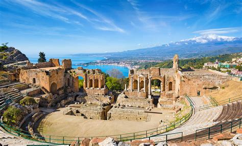 Castelmola and Taormina with Theatre | Taormina Shore Excursion ...