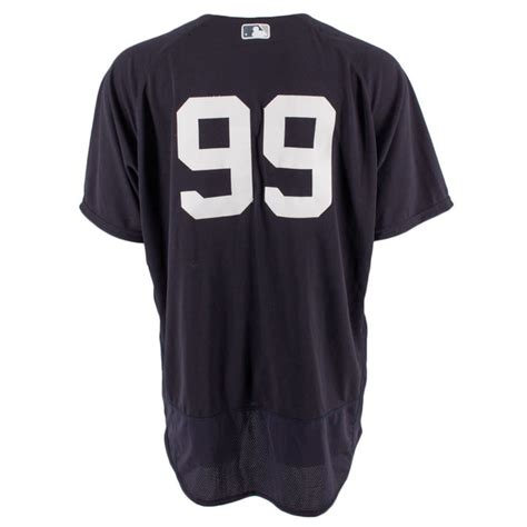 Aaron Judge 2016 NY Yankees Game Worn BP Jersey - Sportscards.com