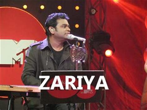 Zariya Lyrics - AR Rahman | Coke Studio Season 3 MTV - Hindi Songs Lyrics