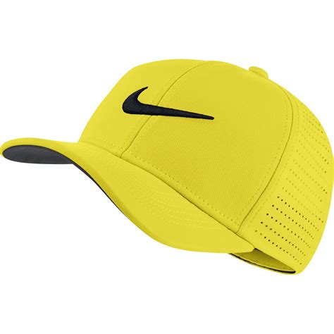 NEW Nike Youth Perforated Yellow/Black Adjustable Hat/Cap - Walmart.com ...