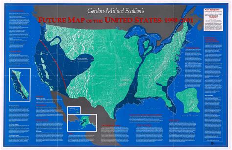 Gordon Michael-Scallion's prophetic "Future Map of the United States ...