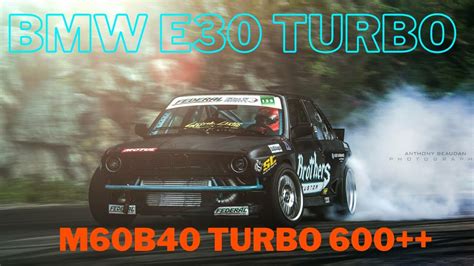 BMW e30 v8 Turbo - BROTHERS CUSTOM - YouTube