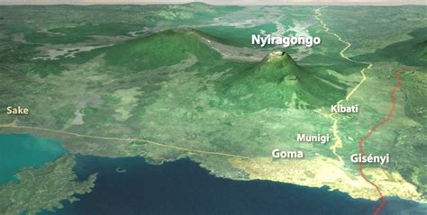 Nyiragongo Map