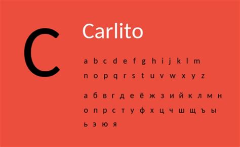 Carlito Font Free Download - Graphic Design Fonts