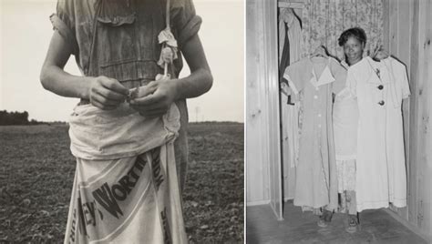 How Flour Sack Dresses Predated the Great Depression | Dusty Old Thing