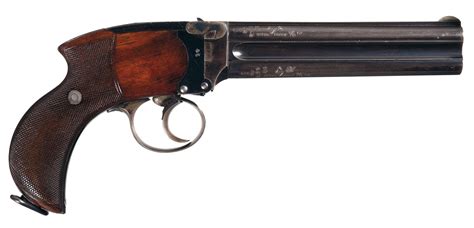 Lancaster Howdah Pistol Webley Revolver, Revolver Pistol, Revolvers ...