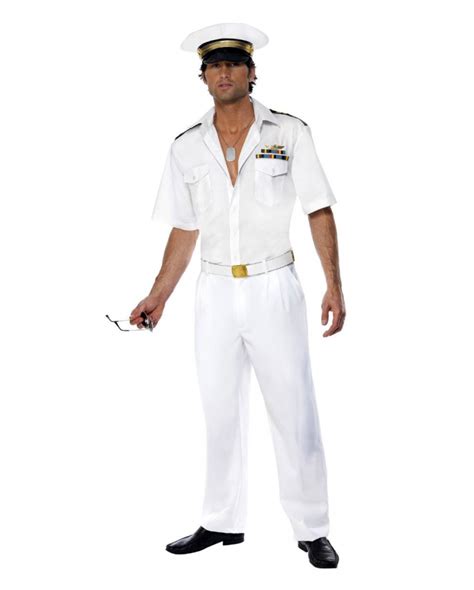 Top Gun Captain Costume L | Fighter Pilot Costume | horror-shop.com