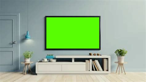 Green screen LED TV - YouTube