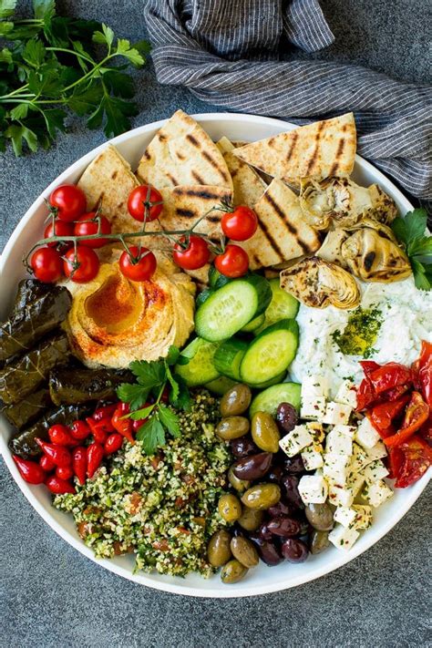 Mediterranean Mezze Platter - Dinner at the Zoo