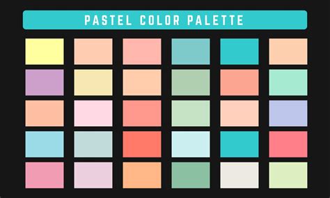 Pastel Color Swatches Vector Art, Icons, and Graphics for Free Download