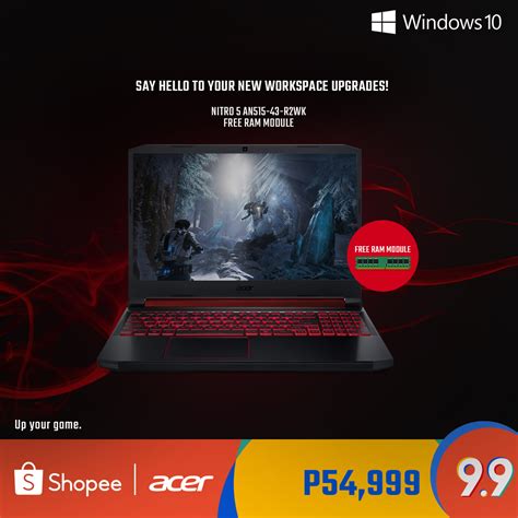 Acer Announces Their List of Shopee 9.9 Super Shopping Day Items ...