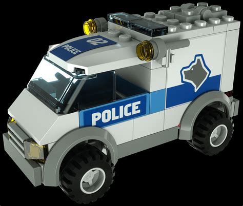 Paul Bannon - Lego City Police Van