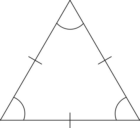 Clipart - Equilateral Triangle