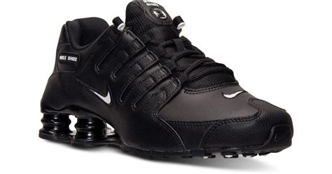 Nike Synthetic Shox Nz Eu in Black/White/Black (Black) for Men - Lyst