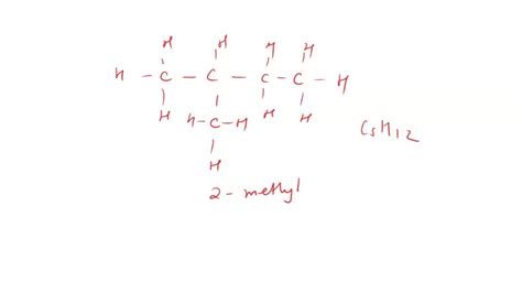 SOLVED: Consider all the isomers of pentane (C5H12). (a) Write the ...