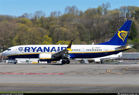 N1800B Ryanair Boeing 737-8200 MAX Photo by Nick Sheeder | ID 1171035 ...