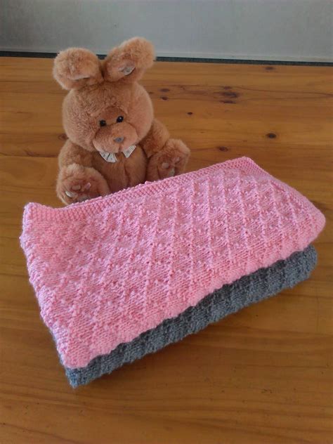 Hand Knitted Baby Blanket - 100% Pure NZ Wool-Grey | Felt