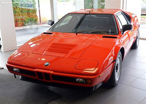 1978 BMW M1 (E26) | Technical Specs, Fuel consumption, Dimensions