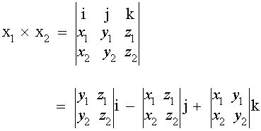 Cross Product of Vectors