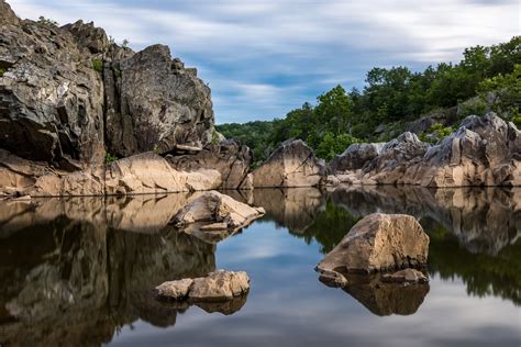 Great Falls National Park in Maryland, USA