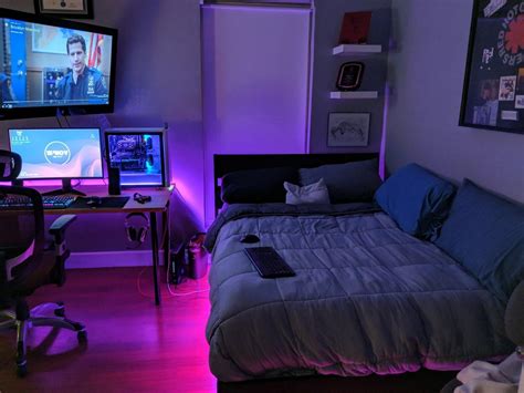 Gaming Bedroom Design Ideas Amazing Pink Gamer Girl Room Aesthetic: 23 ...