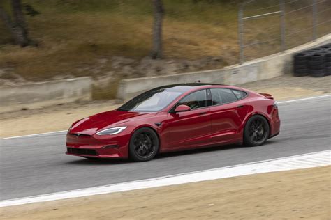 Tesla testing Model S Plaid prototypes at Laguna Seca with new ...