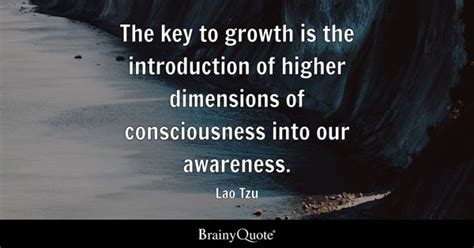 The key to growth is the introduction of higher dimensions of ...