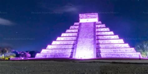 Chichen Itza Night Show: Chichen Itza is brought back to life.