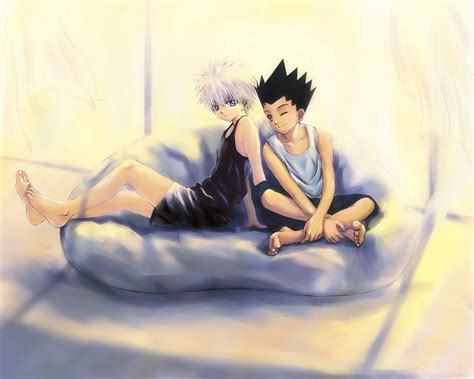 killua X gon by hikari1900 on DeviantArt