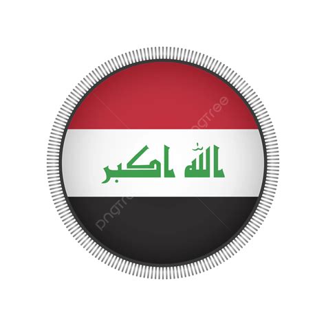 Iraq Flag Vector, Iraq, Flag, Iraq Flag Waving PNG and Vector with ...