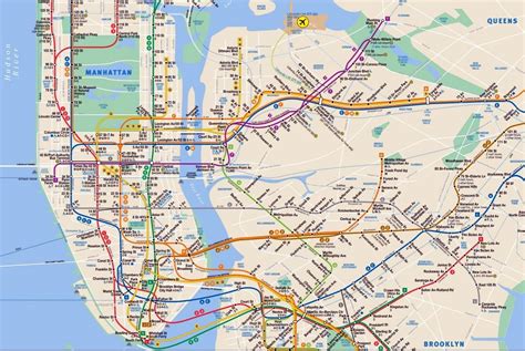 Free Printable Nyc Subway Map - FREE PRINTABLE TEMPLATES