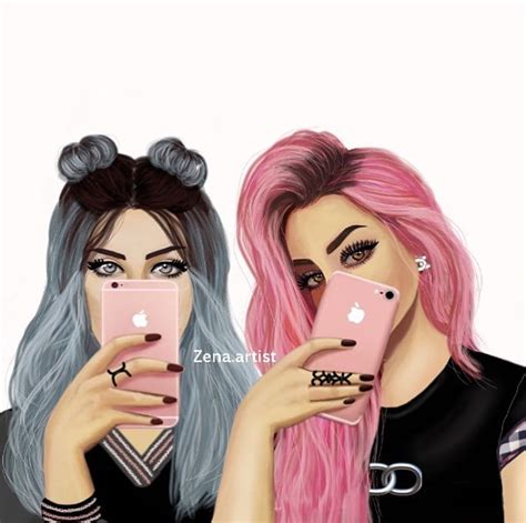 Cute Drawings Bff, bestfriend drawing HD wallpaper | Pxfuel