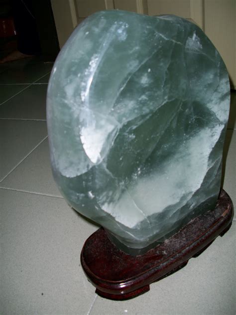 collectible items: Natural Jade Stone