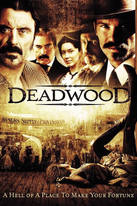 Deadwood, Deadwood Print, Tv Series, Deadwood Art Decor, Deadwood Fan ...