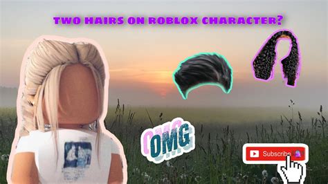 How to layer hairs on roblox