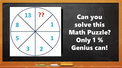 Math Riddles: Find Missing Numbers in these Tricky Logic Math Puzzles