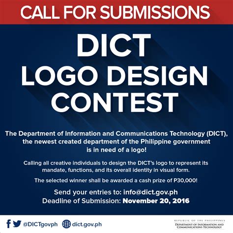 Are You Creative Enough to Create the DICT Logo? JOIN THIS! - When In ...